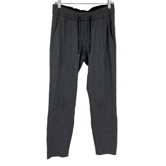 Lululemon On The Fly Woven 28" Size 6 in Heathered Black - Picture 1 of 8
